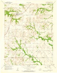 Download a high-resolution, GPS-compatible USGS topo map for Williamsburg, KS (1958 edition)