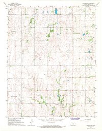 Download a high-resolution, GPS-compatible USGS topo map for Willowdale, KS (1968 edition)