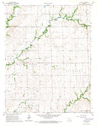 Download a high-resolution, GPS-compatible USGS topo map for Wilmot, KS (1966 edition)