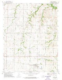 Download a high-resolution, GPS-compatible USGS topo map for Wilsey, KS (1974 edition)