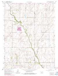 Download a high-resolution, GPS-compatible USGS topo map for Windom SW, KS (1983 edition)