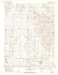 Download a high-resolution, GPS-compatible USGS topo map for Windom, KS (1966 edition)
