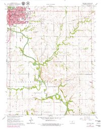 Download a high-resolution, GPS-compatible USGS topo map for Winfield, KS (1979 edition)
