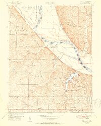 1951 Map of Wolcott