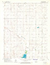 Download a high-resolution, GPS-compatible USGS topo map for Wolf SW, KS (1967 edition)