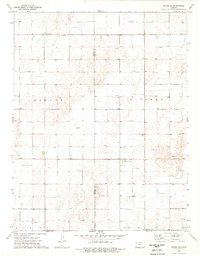 Download a high-resolution, GPS-compatible USGS topo map for Woods SE, KS (1976 edition)