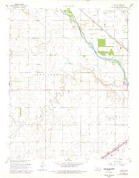 Download a high-resolution, GPS-compatible USGS topo map for Yaggy, KS (1978 edition)