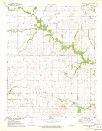 Download a high-resolution, GPS-compatible USGS topo map for Yates Center SE, KS (1973 edition)
