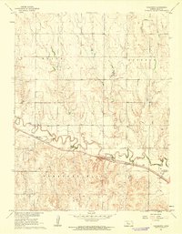 Download a high-resolution, GPS-compatible USGS topo map for Yocemento, KS (1962 edition)