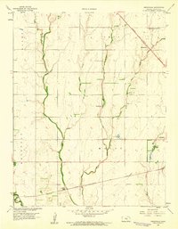 Download a high-resolution, GPS-compatible USGS topo map for Zimmerdale, KS (1960 edition)