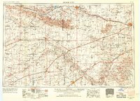 1955 Map of Dodge City, 1968 Print