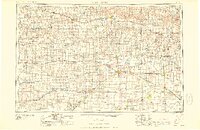 1958 Map of Ellis, KS