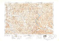 preview thumbnail of historical topo map of Manhattan, KS in 1956
