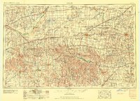preview thumbnail of historical topo map of Pratt, KS in 1959