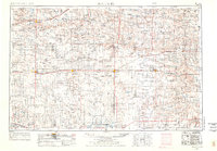 1955 Map of Scott City, 1976 Print