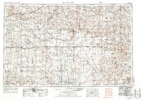 1955 Map of Scott City, 1987 Print