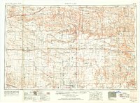 1955 Map of Scott City, 1969 Print