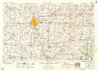 1958 Map of Wichita