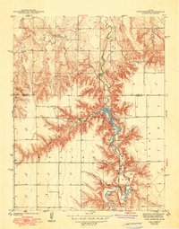 Download a high-resolution, GPS-compatible USGS topo map for Lake Mc Bride, KS (1949 edition)