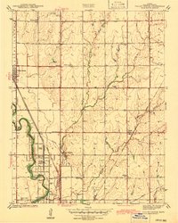 Download a high-resolution, GPS-compatible USGS topo map for Valley Center, KS (1942 edition)