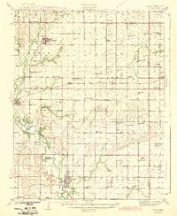 1943 Map of Altoona, KS