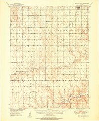 Download a high-resolution, GPS-compatible USGS topo map for Bird City South, KS (1951 edition)