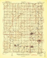 Download a high-resolution, GPS-compatible USGS topo map for Cherokee, KS (1945 edition)