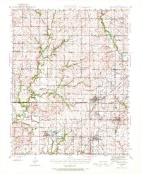 Download a high-resolution, GPS-compatible USGS topo map for Cherokee, KS (1972 edition)
