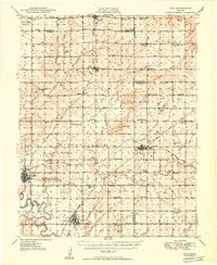 Download a high-resolution, GPS-compatible USGS topo map for Erie, KS (1949 edition)