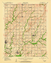 Download a high-resolution, GPS-compatible USGS topo map for Erie, KS (1960 edition)