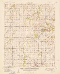 1949 Map of Girard