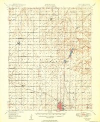 Download a high-resolution, GPS-compatible USGS topo map for Girard, KS (1949 edition)