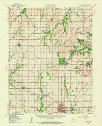 Download a high-resolution, GPS-compatible USGS topo map for Girard, KS (1963 edition)