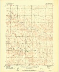 Download a high-resolution, GPS-compatible USGS topo map for Harris Draw, KS (1960 edition)