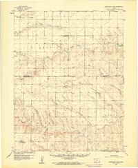 Download a high-resolution, GPS-compatible USGS topo map for Horsethief Draw, KS (1960 edition)