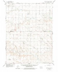 Download a high-resolution, GPS-compatible USGS topo map for Horsethief Draw, KS (1978 edition)