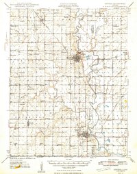 Download a high-resolution, GPS-compatible USGS topo map for Oswego, KS (1948 edition)