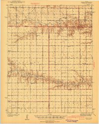 Download a high-resolution, GPS-compatible USGS topo map for Pence, KS (1941 edition)