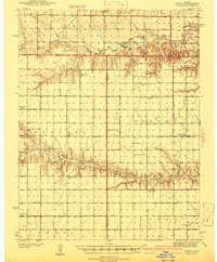 Download a high-resolution, GPS-compatible USGS topo map for Pence, KS (1941 edition)