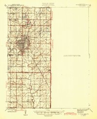 1945 Map of Pittsburg