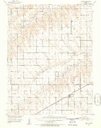 1951 Map of Selden, 1952 Print