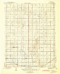 preview thumbnail of historical topo map of Finney County, KS in 1944
