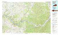 Download a high-resolution, GPS-compatible USGS topo map for Maysville, KY (1991 edition)