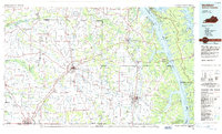 1986 Map of Farmington, KY