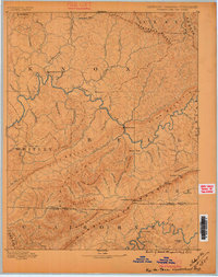 1886 Map of Cumberland Gap