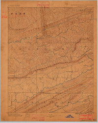 1887 Map of Jonesville