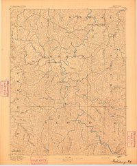 1892 Map of Prestonsburg