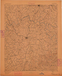 1892 Map of Richmond