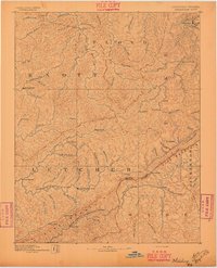 preview thumbnail of historical topo map of Kentucky, United States in 1892