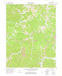 Download a high-resolution, GPS-compatible USGS topo map for Adams, KY (1978 edition)
